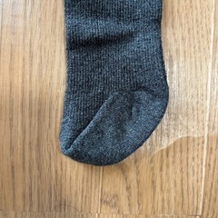 【ダークグレー】タイツ ベビー 60cm ゴム 冬の画像