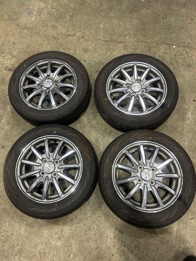 155/65R14 ヨコハマ　ブルーアース　RV03 ホンダ純正アルミ