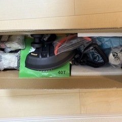 新品　電動草刈り機　充電式 18V 互換　ブラシレスモーター230mm刃幅の画像