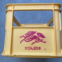 ビールケース　　レトロの画像