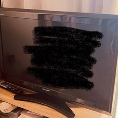 【10/12日まで】AQUOS32型テレビの画像