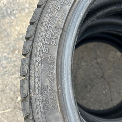 ナンカン  スタッドレス 215/45R17  3本の画像