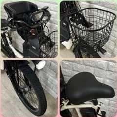 ⭐️2016年-2018年モデル⭐️Panasonic 電動自転車 ギュット アニーズ大容量8Ah子供乗せ 新基準⭐完成車配送⭐️美品⭐室内保管⭐m901の画像