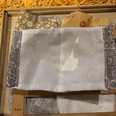 ハンドメイド布マスク7枚セットの画像