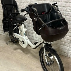 🌟🌸美品🌸室内保管🌸パナソニック 電動自転車 ギュット 子供乗せ  🌈新基準🌈m906の画像