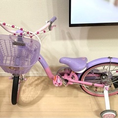 小さなプリンセスソフィア　ディズニー　子供用自転車の画像