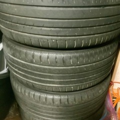 WORKエモーション M8R 17インチアルミ　YOKOHAMA BluEarth GT 205/45R17 4本共 6部山の画像