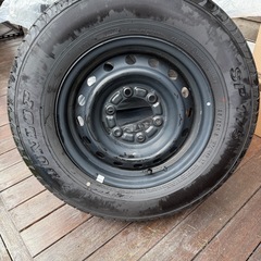 ハイエース　タイヤホイール　ダンロップ　SP175N 195/80R15の画像