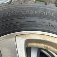 155/65R13アルミホイール付冬タイヤ4本セットの画像