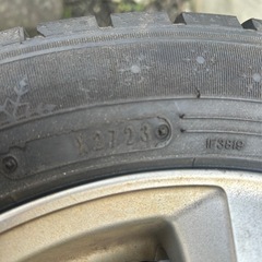 155/65R13アルミホイール付冬タイヤ4本セットの画像