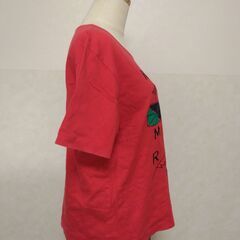 Ｔシャツ　赤　レディースの画像