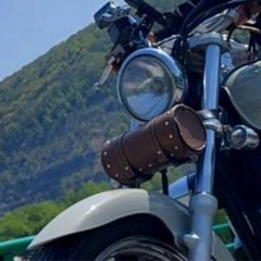 バイク☆サドルバッグ☆ドリンクホルダー☆オシャレ☆セットの画像