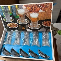 未使用品のグラスセットの画像