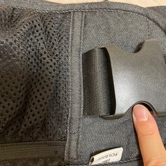 POLBAN ADVANCE  ポルバンアドバンス  ヒップシート 抱っこ紐  カラーはリップストップブラックの画像