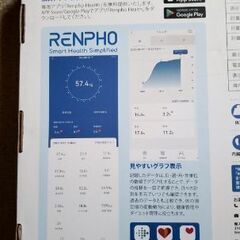 ［電池必要］RENPHO 体組成計の画像