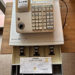カシオ電子レジスターの画像