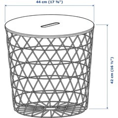IKEA イケア　テーブル　収納　KVISTBRO クヴィストブローの画像