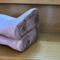 子ども　長靴　むらさき　17.0の画像