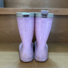 子ども　長靴　むらさき　17.0の画像