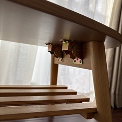 ニトリ　折りたたみ　ローテーブルの画像