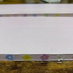 ピンク　棚板　２枚の画像