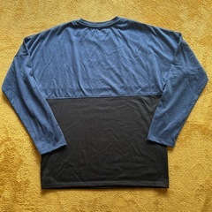 ワークマン バイカラー長袖Tシャツ メンズ Lサイズの画像