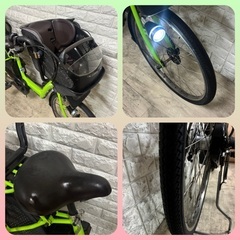✨限定1台限！早い者勝ち‼︎✨美品✨ヤマハ パスキス 電動自転車子供乗せ大容量8.7Ah 室内保管✨m908の画像