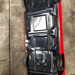 大きなメルセデスベンツのブリキ　旧車　昭和レトロの画像