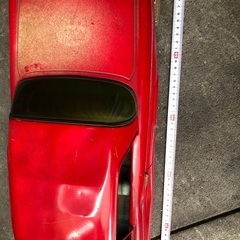 大きなメルセデスベンツのブリキ　旧車　昭和レトロの画像