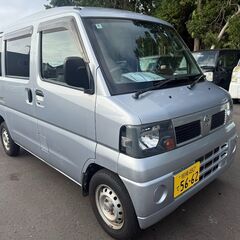 乗って帰れます：総額17万円：車検R9年09月02日まで：平成19年04月：ニッサン　クリッパーバン：AT：14万キロ台　タイミングベルト交換済み：下取り可能の画像