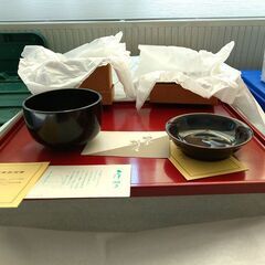 高級木製漆器の画像