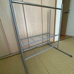 押入れ　ハンガーラックの画像