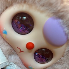 baby three ぬいぐるみ ロリータ 400% ミント 黒の画像