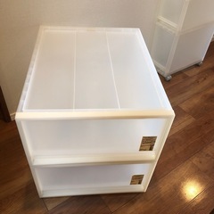 無印良品　ポリプロピレン　引き出し　大　クローゼット収納　ゴミ箱の画像