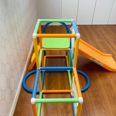 アンパンマン　すべり台　遊具の画像