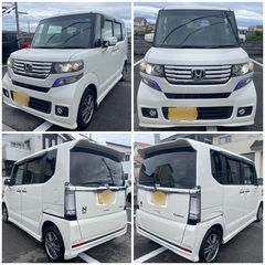 ⭐️美車⭐️車検付コミコミ⭐️外装磨き済⭐️N-BOXカスタムG・Lパッケージ⭐️の画像