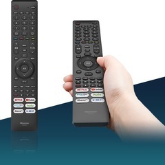 美品　Hisense 液晶テレビ U75Fシリーズ ヘアライングレー 55U75F [55V型 /4K対応 /BS・CS 4Kチューナー内蔵  の画像