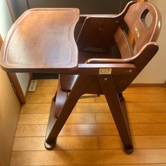 KATOJI 木製ハイチェアの画像