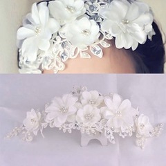 ウェディング髪飾り・ヘアアクセサリー　レンタルOK　 - 地元のお店