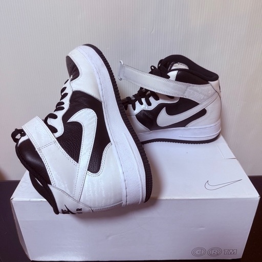 NIKE エアフォース1 MID Hi BY YOUカスタム品 27cm