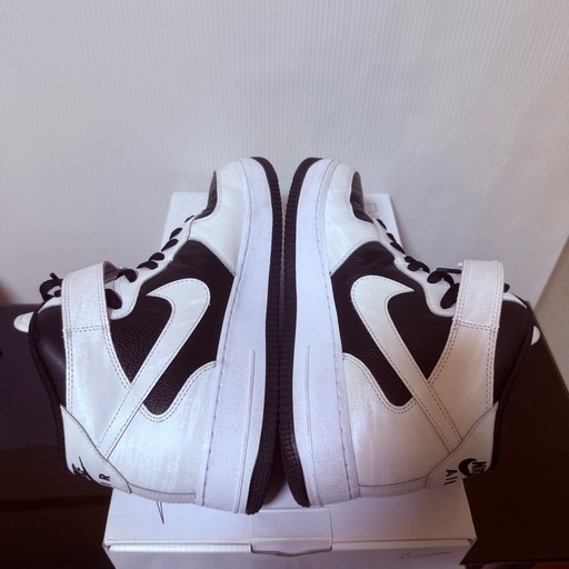 NIKE エアフォース1 MID Hi BY YOUカスタム品 27cm