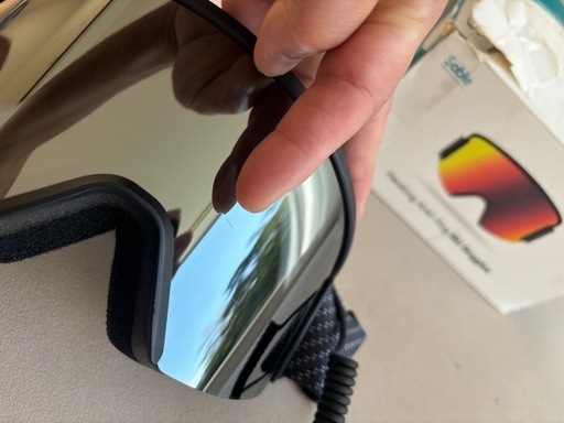 熱線ゴーグル　スノーモービル スノーボード　スキー　
