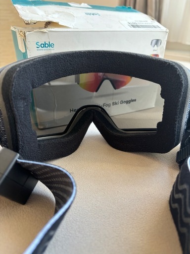 熱線ゴーグル　スノーモービル スノーボード　スキー　