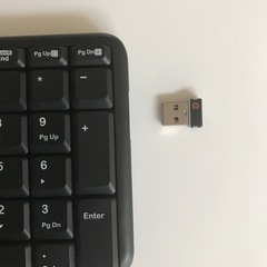 Logicoolワイヤレスキーボードの画像