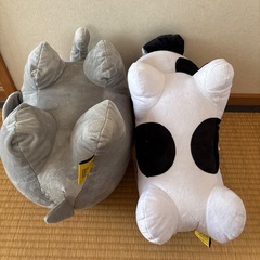ブルーナアニマル特大サイズぬいぐるみ　いぬ、ゾウの画像