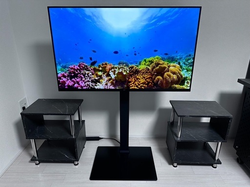 募集期間【10/9まで】チューナーレステレビ／スタンドセット