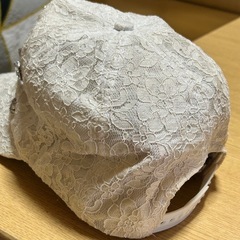 キャップ  白の画像