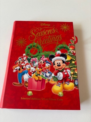 Disney 記念銀貨⭐︎2点まとめて  