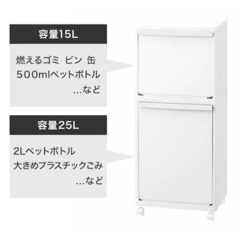 分別ダストボックス2段の画像