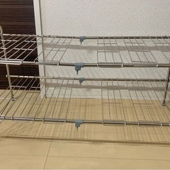 キッチン伸縮ラックの画像